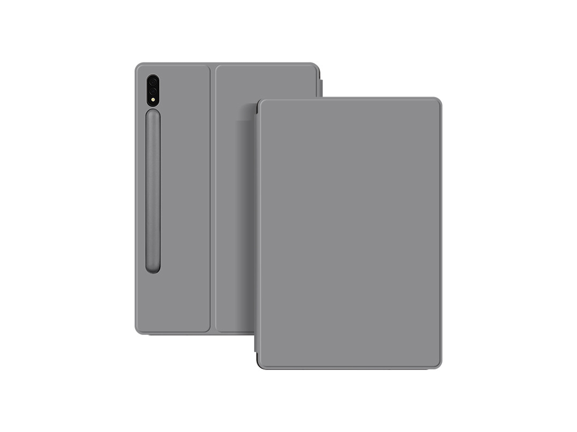Capa Protetora Magnética De Couro Para Tablets Samsung Galaxy Tab S8 Cinza Yunzii (2020)