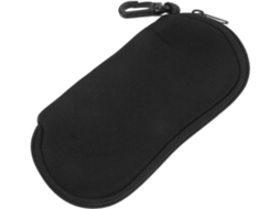 Estojo portátil e leve de neoprene para óculos de sol, com design diferenciado.