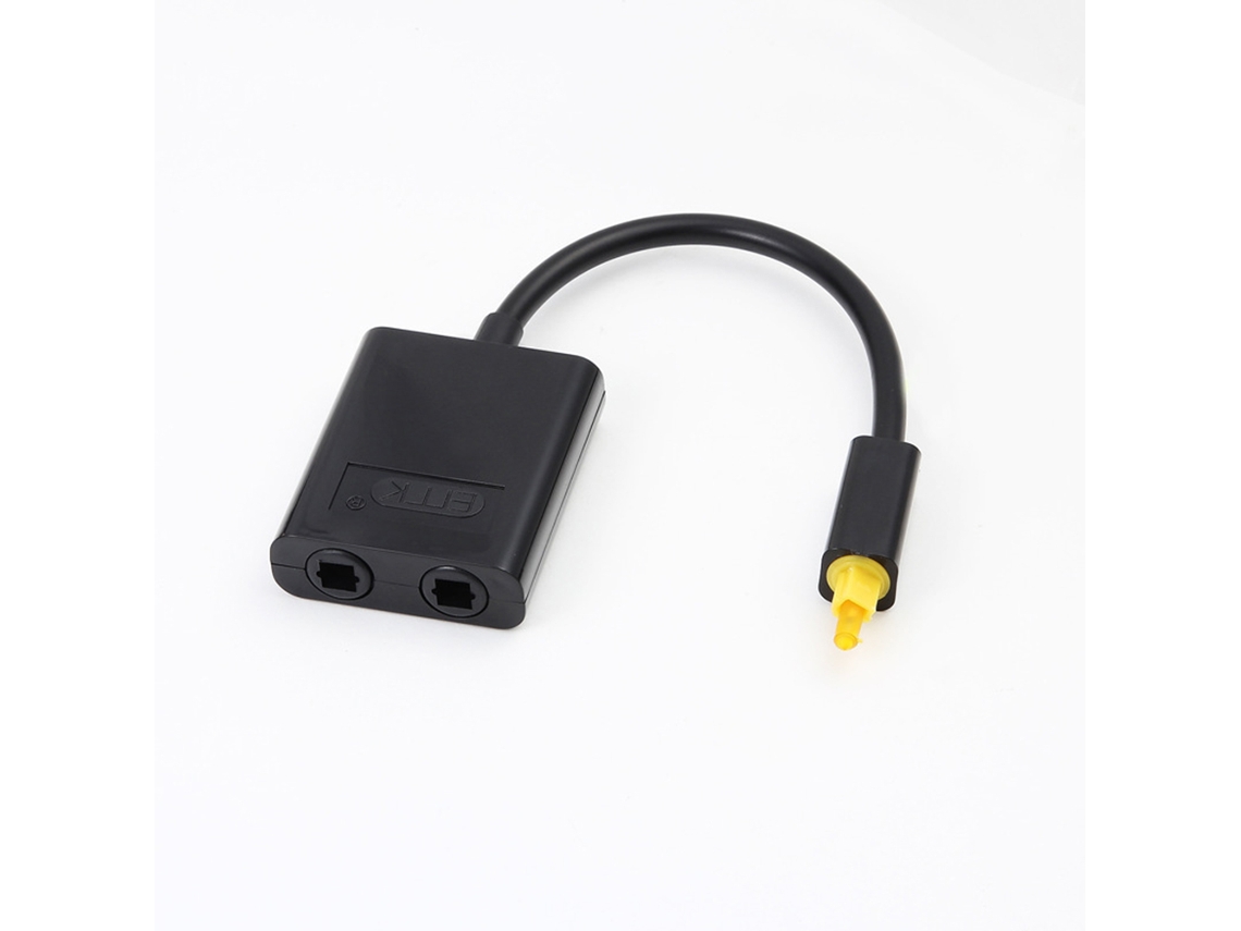 Divisor Óptico AQUAFORGE 1 entrada 2 saídas Toslink com cabo de áudio