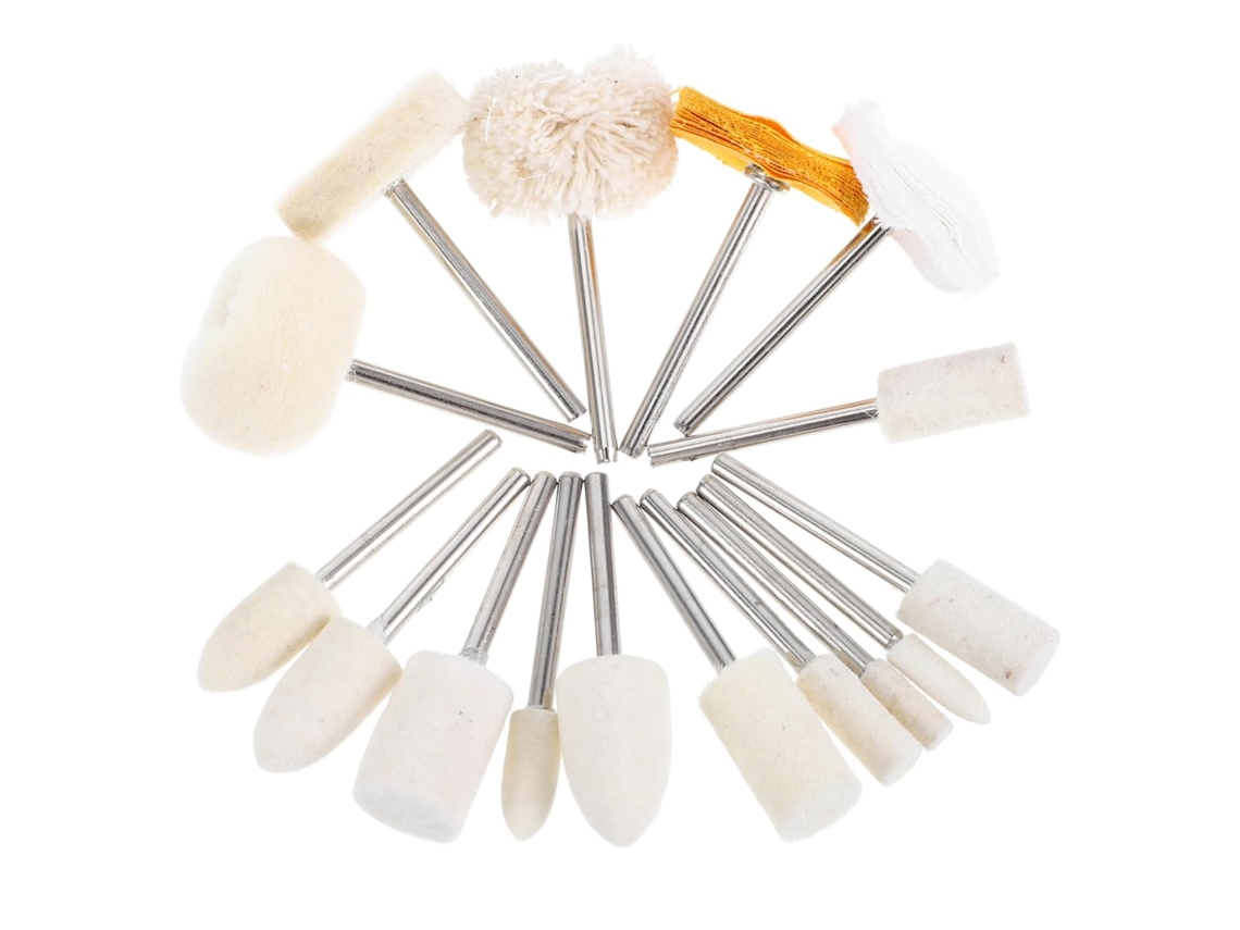 Tofficu Kit De 50 Rodas De Polimento Elétricas Para Mini Ferramenta Rotativa - Acessórios Para Polimento De Joias,