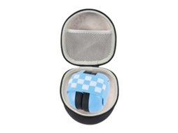 Fones de Ouvido de Segurança para Bebês, Proteção Auricular para Dormir, Faixa de Cabeça Elástica Ajustável MDUG (azul com Concha)