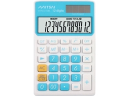 Calculadora Básica MITSAI 5170 Azul (Outlet Caixa Aberta - 12 dígitos)