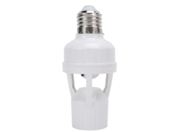 Aetheria suporte de Lâmpada E27 com Sensor de Movimento Infravermelho Tomada Inteligente Led para Casa