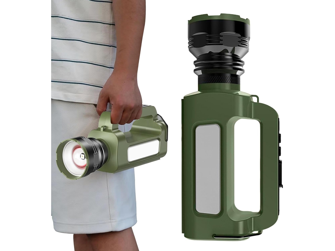 Lanterna Solar Recarregável Para Camping