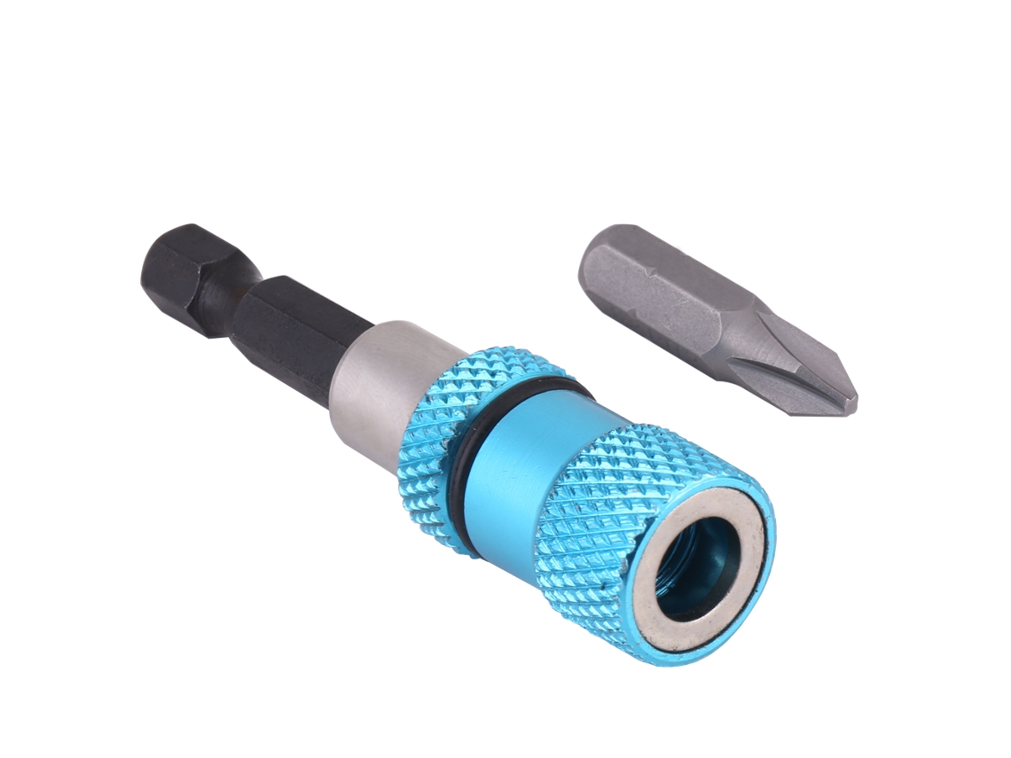 Laxiscreed Chave De Bits Com Estria Hexagonal 1/4" E Ponta Magnética Para Furadeiras
