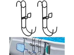 Escova de Limpeza para Piscina, para Paredes, Fundo, Degraus e Azulejos, Uso Manual em Spas, Lagos, Fontes e Banheiras AQUAFORGE