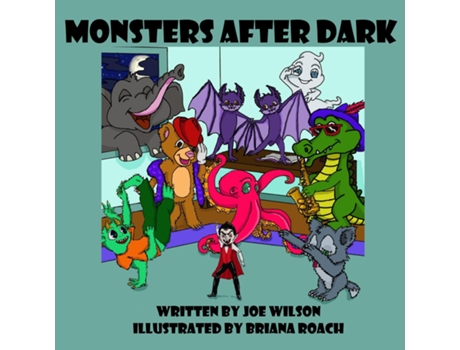 Livro Monsters After Dark de Joe Wilson (Inglês)
