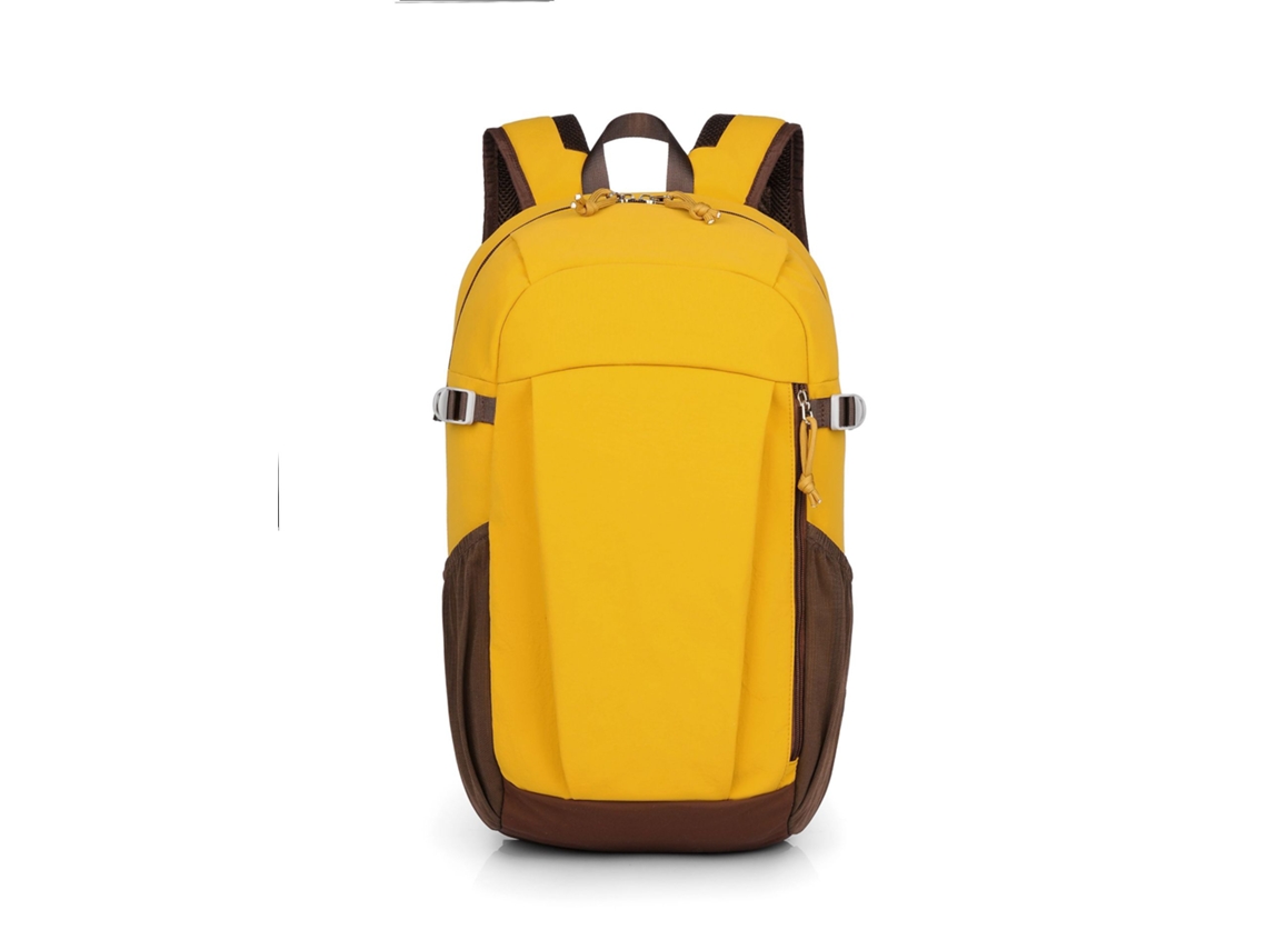 (amarelo) Mochila Para Atividades Ao Ar Livre/caminhadas, Simples E Prática.
