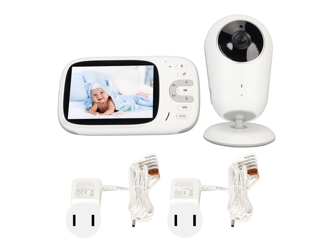 Monitor Bebé 3.2 Polegadas Com Visão Noturna E Intercom