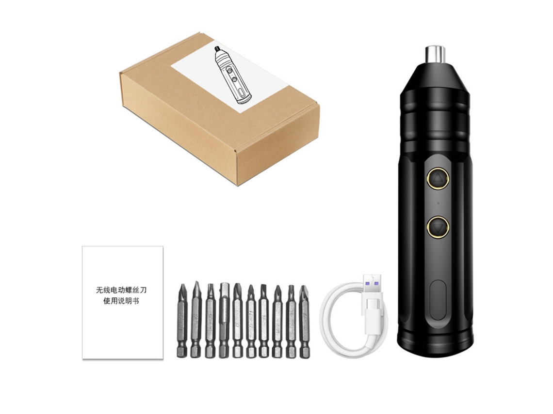 Laxiscreed Kit De Chaves De Fenda Elétricas Pequenas Recarregáveis Para Tarefas Domésticas
