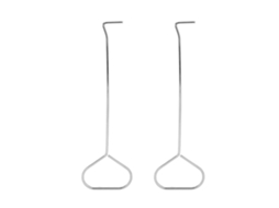 2pcs Aplicador De Pavio De Vela Em Aço Inoxidável Com Extintor De Chama Para Casa Decorativa Prática