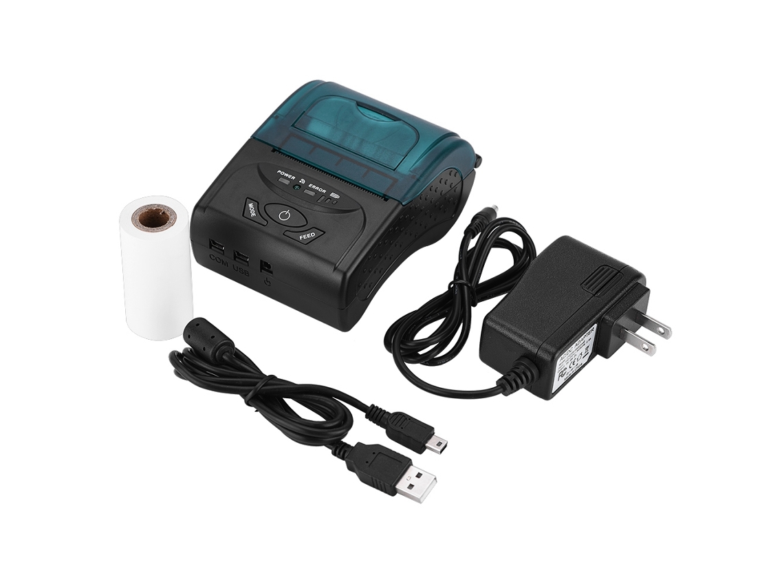 Impressora De Recibos Térmica (sistema De Modo Duplo De Impressão Bluetooth)
