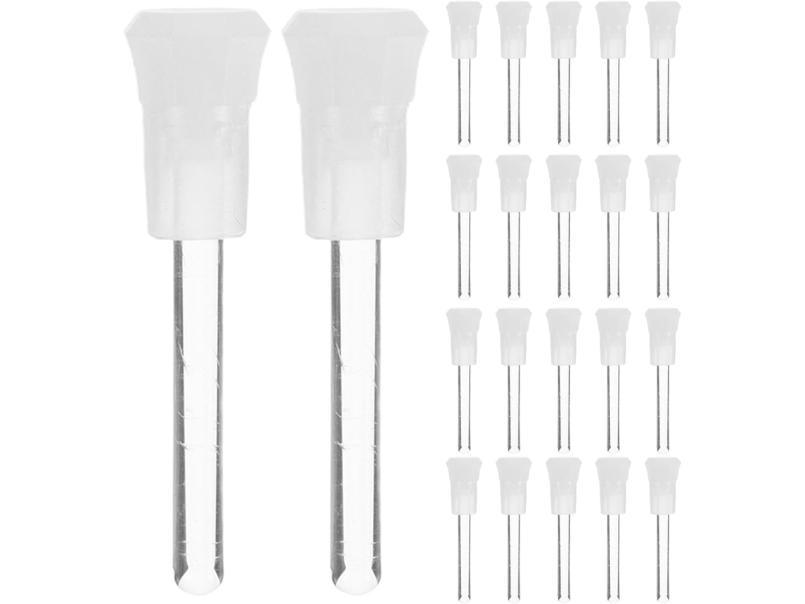 100 Frascos De Vidro Octogonais Vazios Para Aromaterapia Com Haste - 3