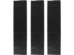 Conjunto de 3 Folhas Papel Carbono Preto Desenho Madeira GOKOCO