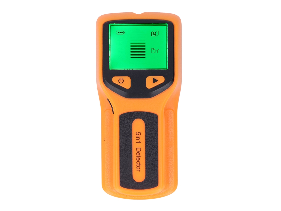 Detector De Clavos 5 En 1 Con Sensor Inteligente Y Pantalla Lcd Hd Para Madera Y Metal Con Alarma Audible