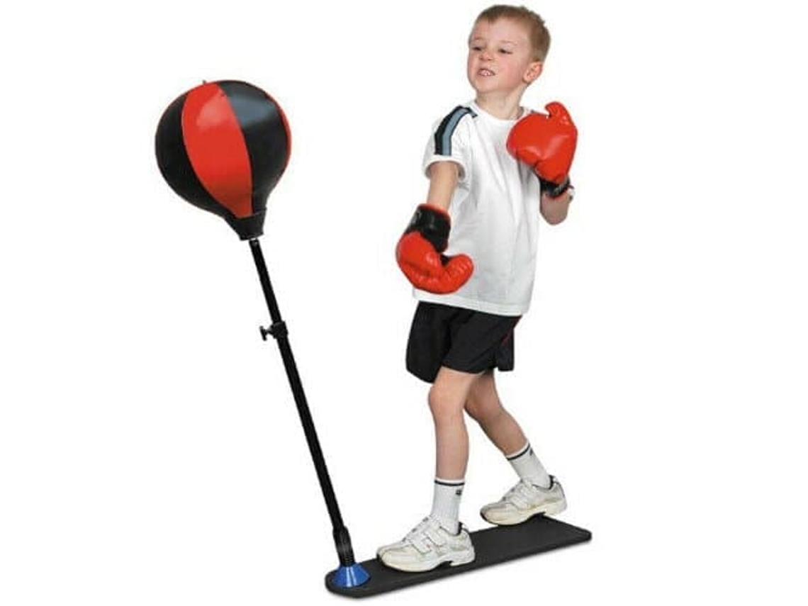 Luvas De Boxe E Bola De Boxe Para Crianças Conjunto Completo De Treino Para Casa Brilvibera