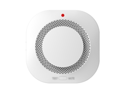 Detector De Fumaça Sem Fio Alarme De Fumaça Com Sensor Fotelétrico, Detector De Incêndio Sfushos