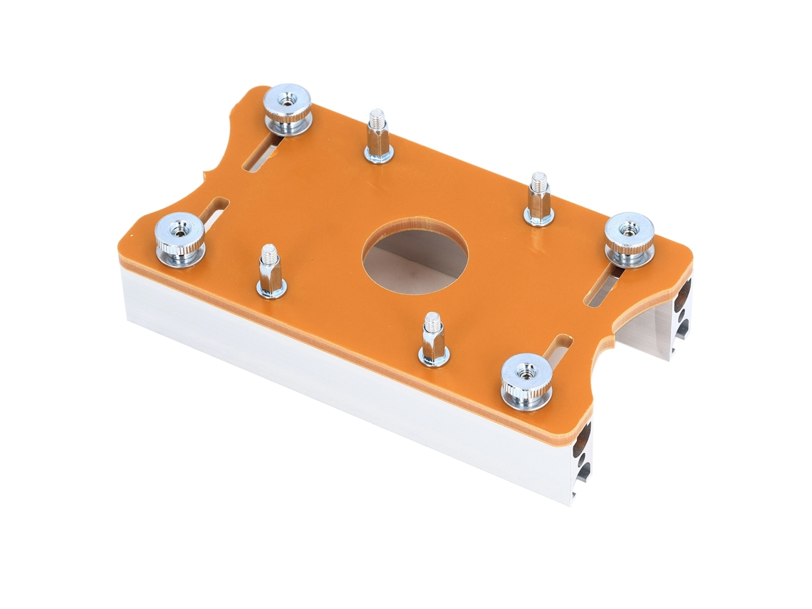 Placa De Inserção De Mesa De Roteador De Madeira De Liga De Alumínio Para Ferramentas De Carpintaria 65mm