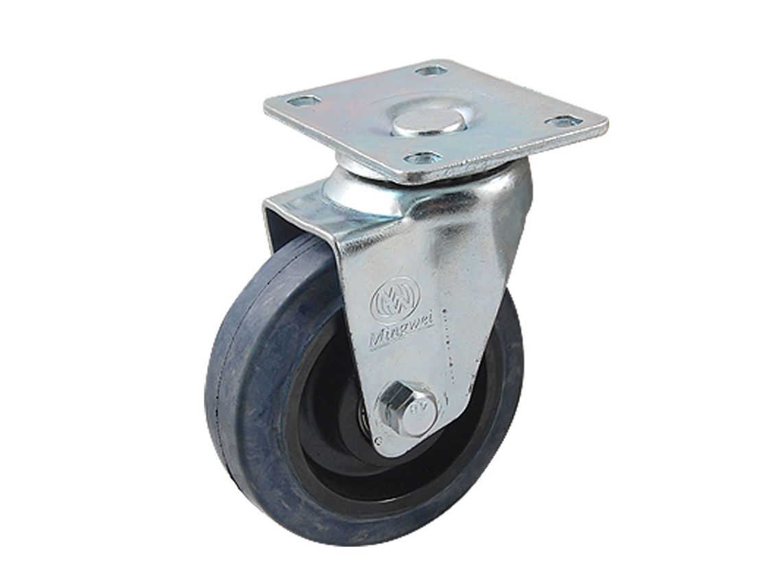 Rodízio Giratório De Uma Roda Aexit Com, 4 Mm, Aço
