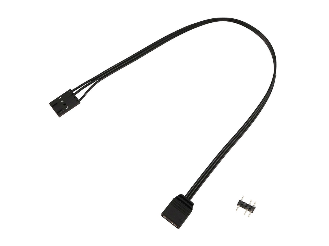 Cabo Adaptador Rgb De 4 Pinos Para Argb Padrão De 3 Pinos E 5 V Da Corsair, 25 Cm Aquaforge