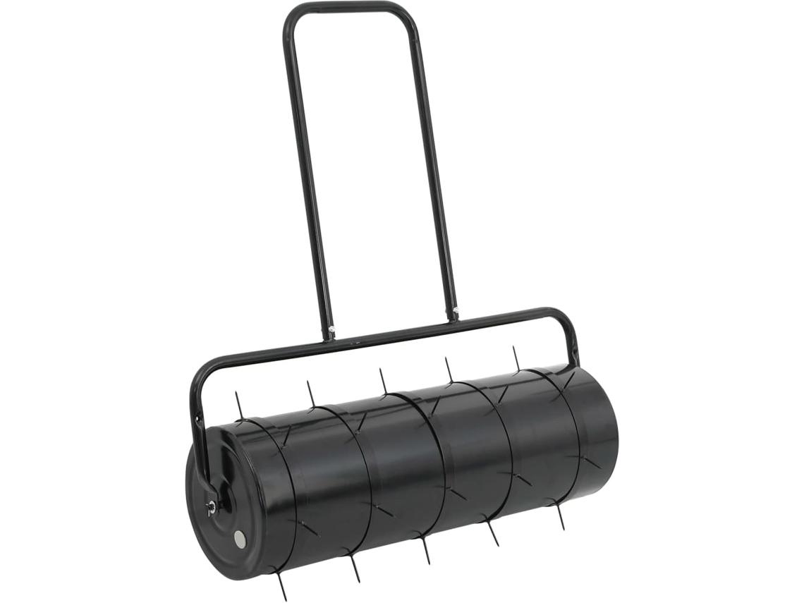 Lawn Roller, Lawn Rollers Vidaxl Preto Ferro (30 X 90 Cm)