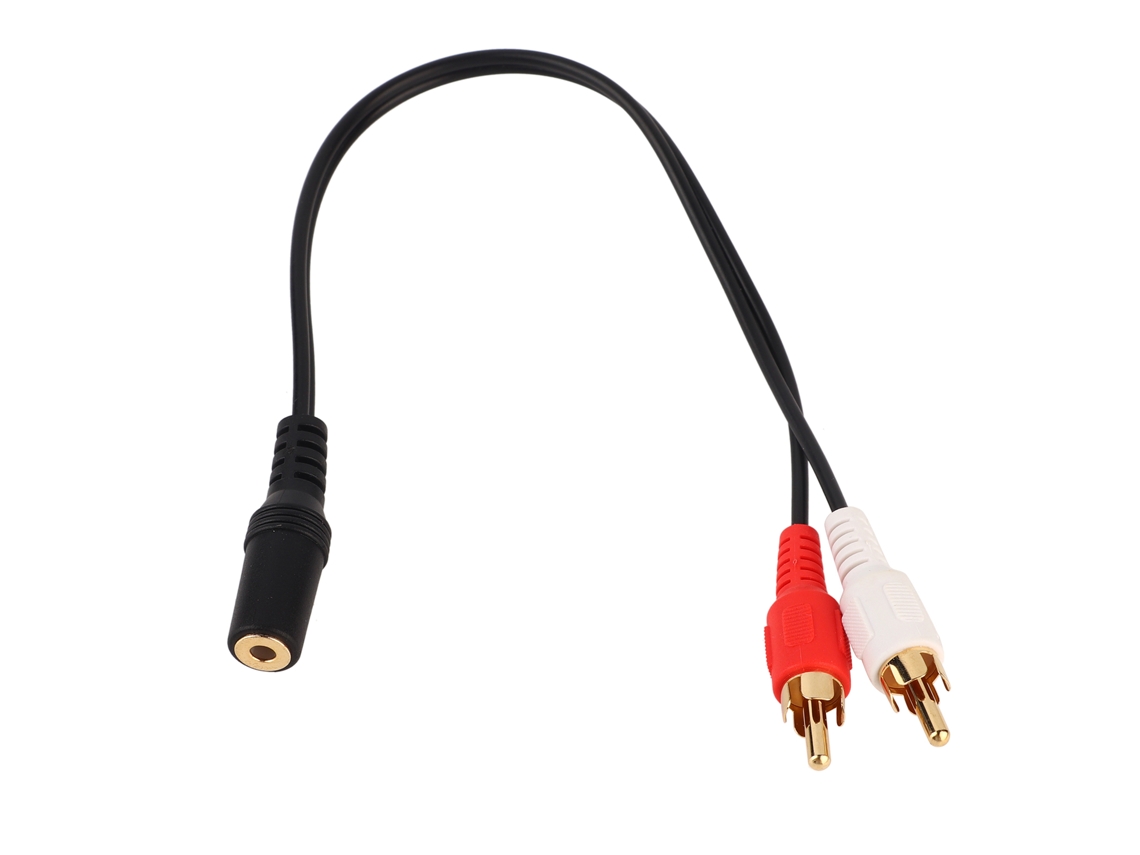 Adaptador Mini Jack 3,5mm para Rca LAXISCREED