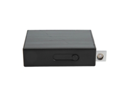 Estuche De Cigarrillos Portátil Negro Mate Con Lighter Recargable Usb Para Almacenamiento De Cigarrillos