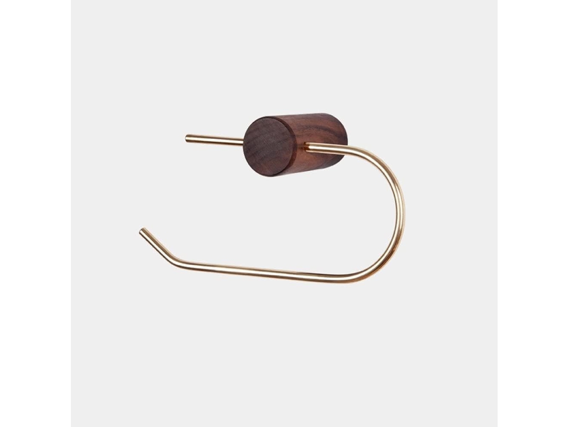 Suporte De Latão Para Rolo De Toalha
