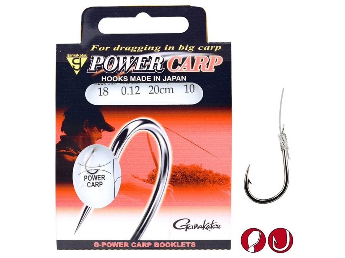 Gancho GAMAKATSU Power Carp
