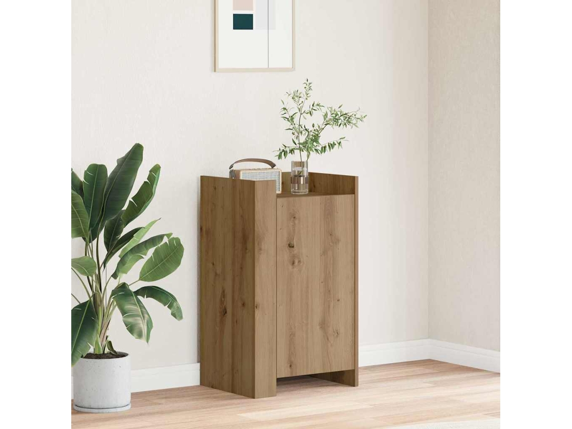 Vidaxl Buffet Carvalho Artesanal 45 X 35 X 75 Cm