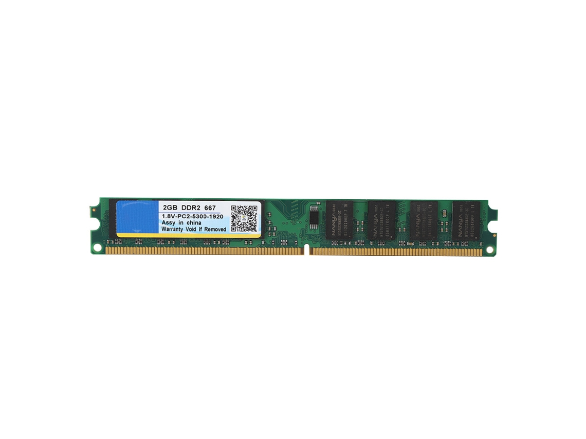 Xiede 2g Ddr2 667mhz 240pin Memória Ram Para Desktop Pc2-5300 1.8v Para Amd