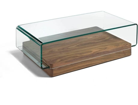 Mesa de Apoio ANGEL CERDÁ S.L. 2004 (Castanho - MDF, Vidro - 120 x 70 x 33 cm)