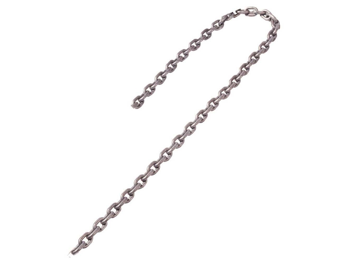 Corrente de Aço Inoxidável Din766 Prateado 8 Mmmaxwell