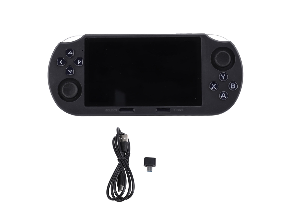 Console De Jogos Retro Portátil Com Tela Ips De 4.5 Polegadas 2g Ddr3 Cartão De Memória 64gb Para Crianças