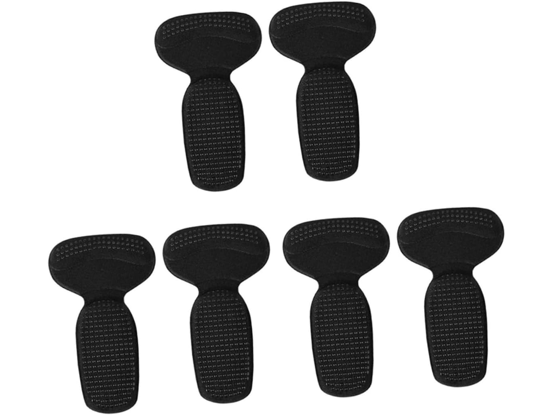Conjunto De 3 Pares Palmilhas Antidesgaste Para Calcanhar, Almofadas Grossas Para Uso Diário E Festas