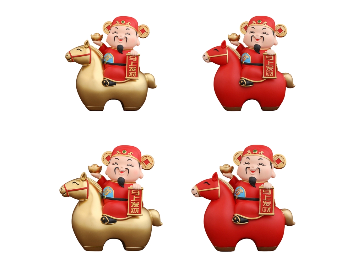 Ornamento Da Sorte (ouro Grande, Adequado Para Casa E Escritório) Eoocoo