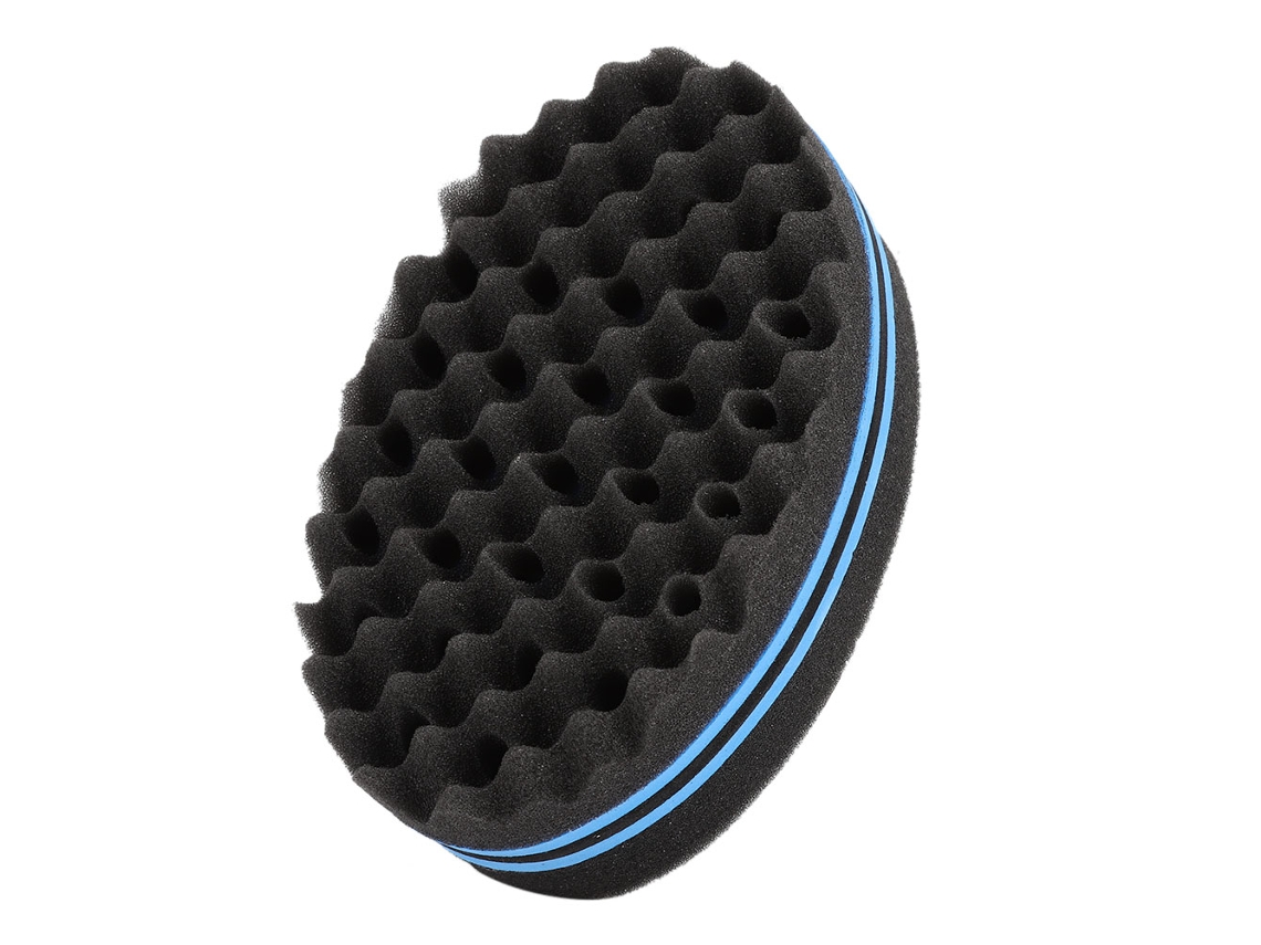 Esponja modeladora profissional para salões de beleza, ideal para cabelos curtos e longos, fácil de usar.