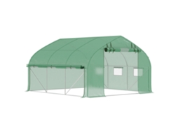 Estufa 347x300x200cm para Ambientes Residenciais Design Moderno e Prático Durável e Resistente Fácil de Instalar Ideal para Organização Erde BTFORUS