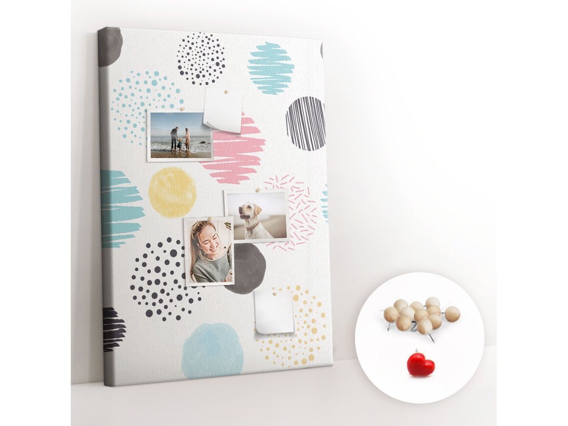 Painel De Cortiça Para Parede Planeador Mensal De Moda Para O Escritório Espelharte (70x100 Cm)