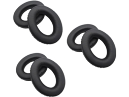 Conjunto de 6 Almofadas Auriculares de Espuma Confortáveis para Substituição do Headset Cloud, na Cor Preta. SFUSHOS