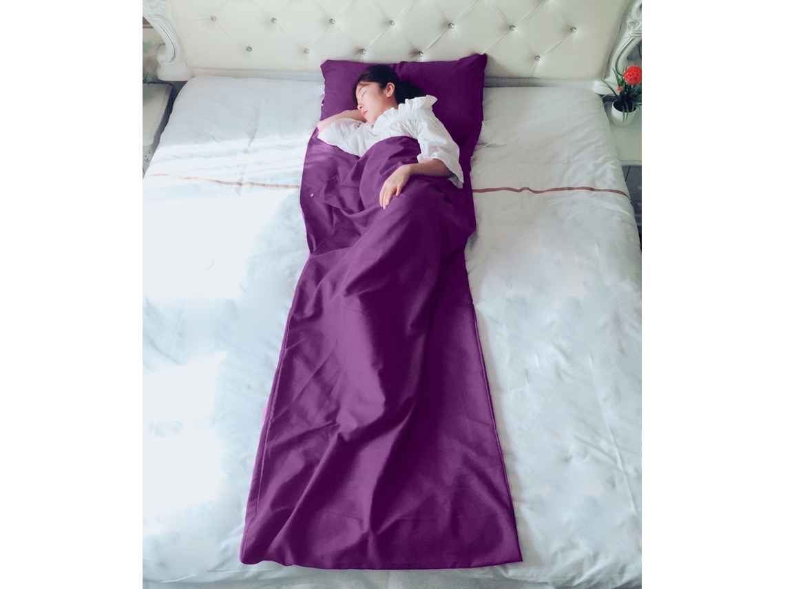 Forro de Saco de Dormir Leve PANOONA com dimensões 115x210cm em várias cores