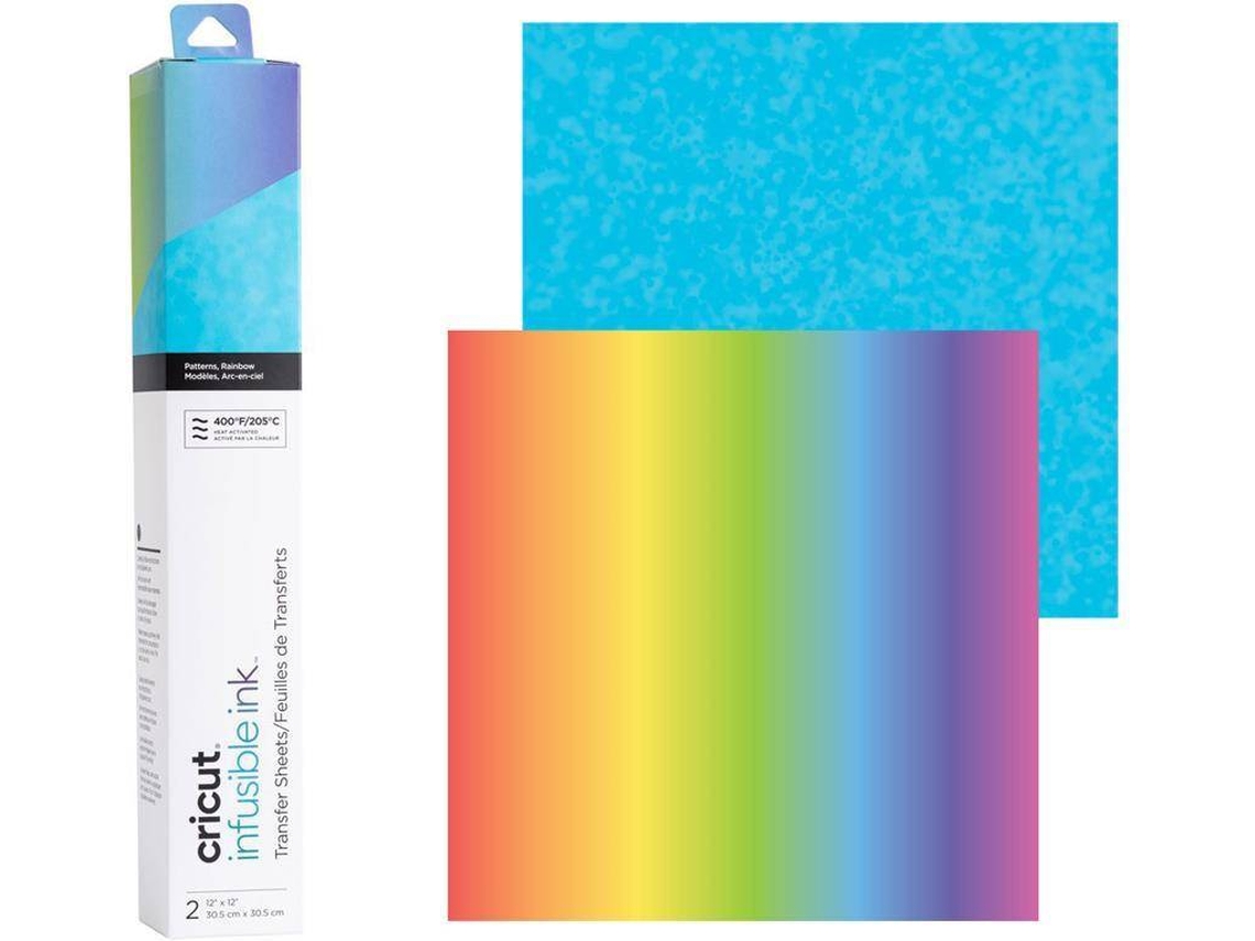 Infusible Ink CRICUT Rainbow Transfer Sheets M3 (30x30xcm - 2 Folhas)