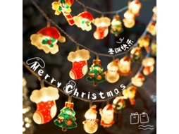 Lurelia Grinalda Luminosa Lanterna Natal Led 10 M 80 Luzes Alimentada Usb