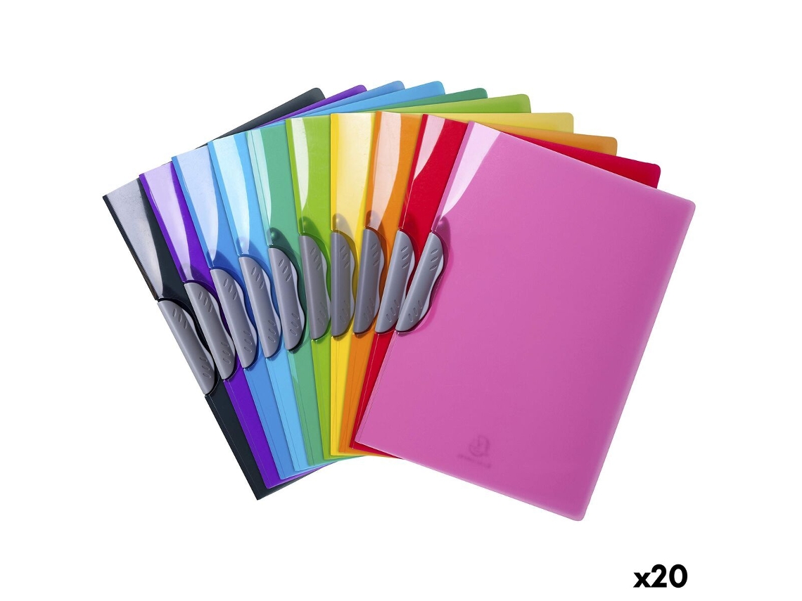 Dossier Exacompta Multicolor A4 (20 Unidades)