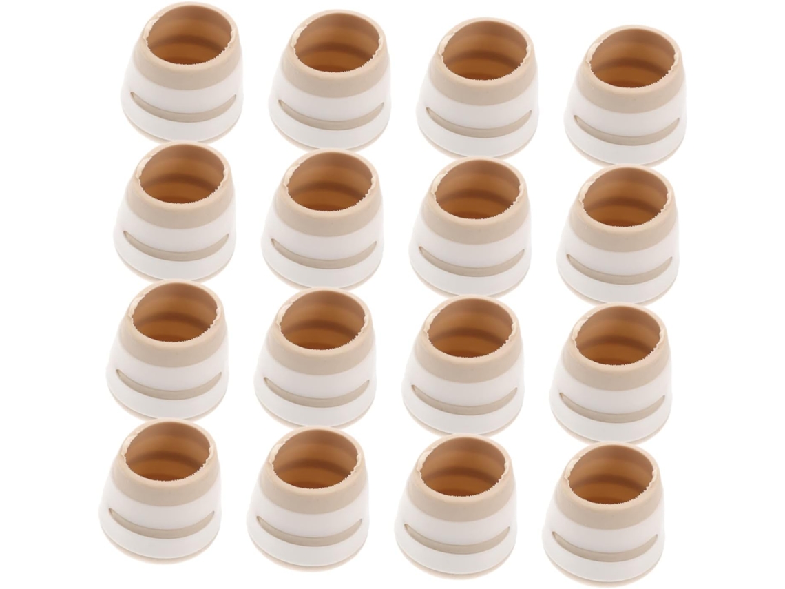 Protetores De Silicone Para Pés Cadeiras, Pacote Com 16 Unidades, Antiderrapantes, Ideais Para Pisos De Madeira