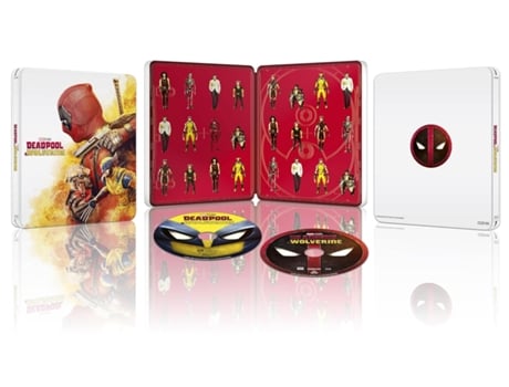 Deadpool & Wolverine 2024 4K Ultra HD Steelbook 1 / Deadpool Y Lobezno MARVEL STUDIOS