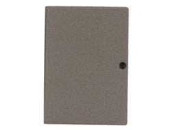 Capa De Couro Universal Para Tablet, Leve, Fina E À Prova D'água Para Cube Iplay9t Cinza