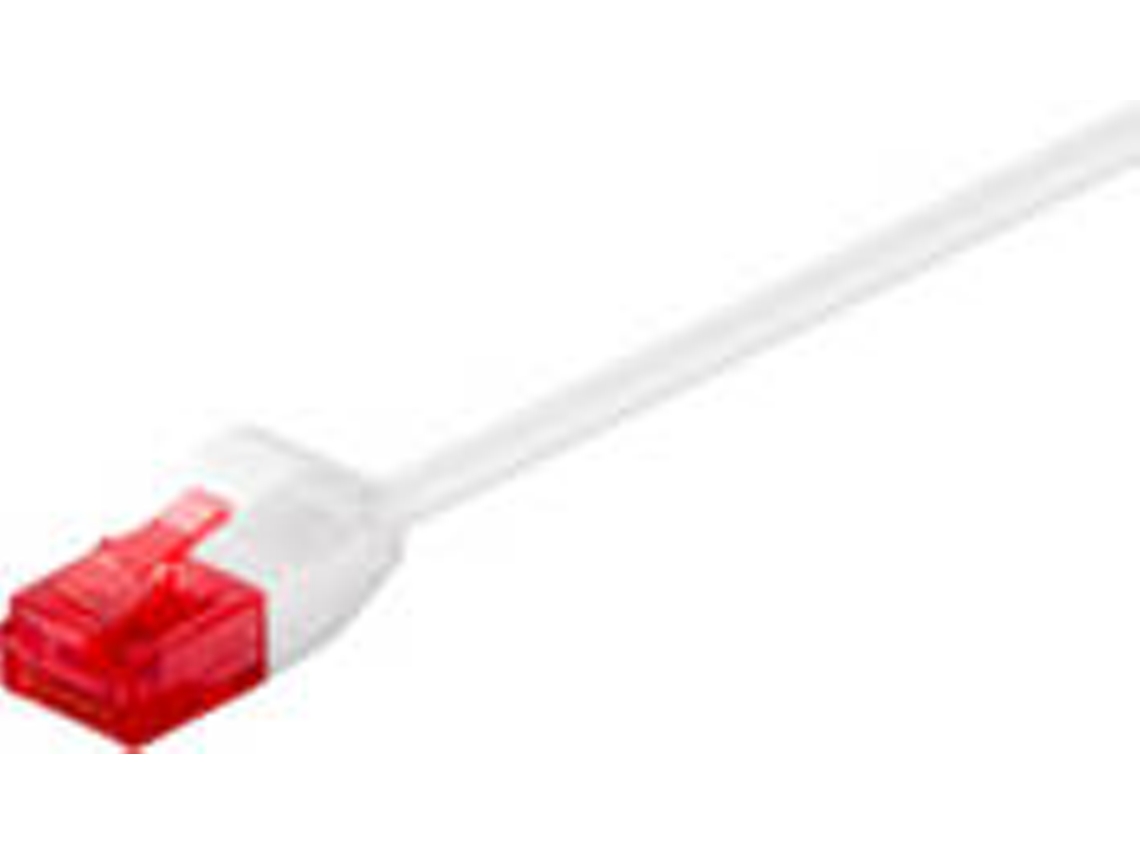 Cabo de Rede MICROCONNECT (RJ45 - 10 m - Branco)