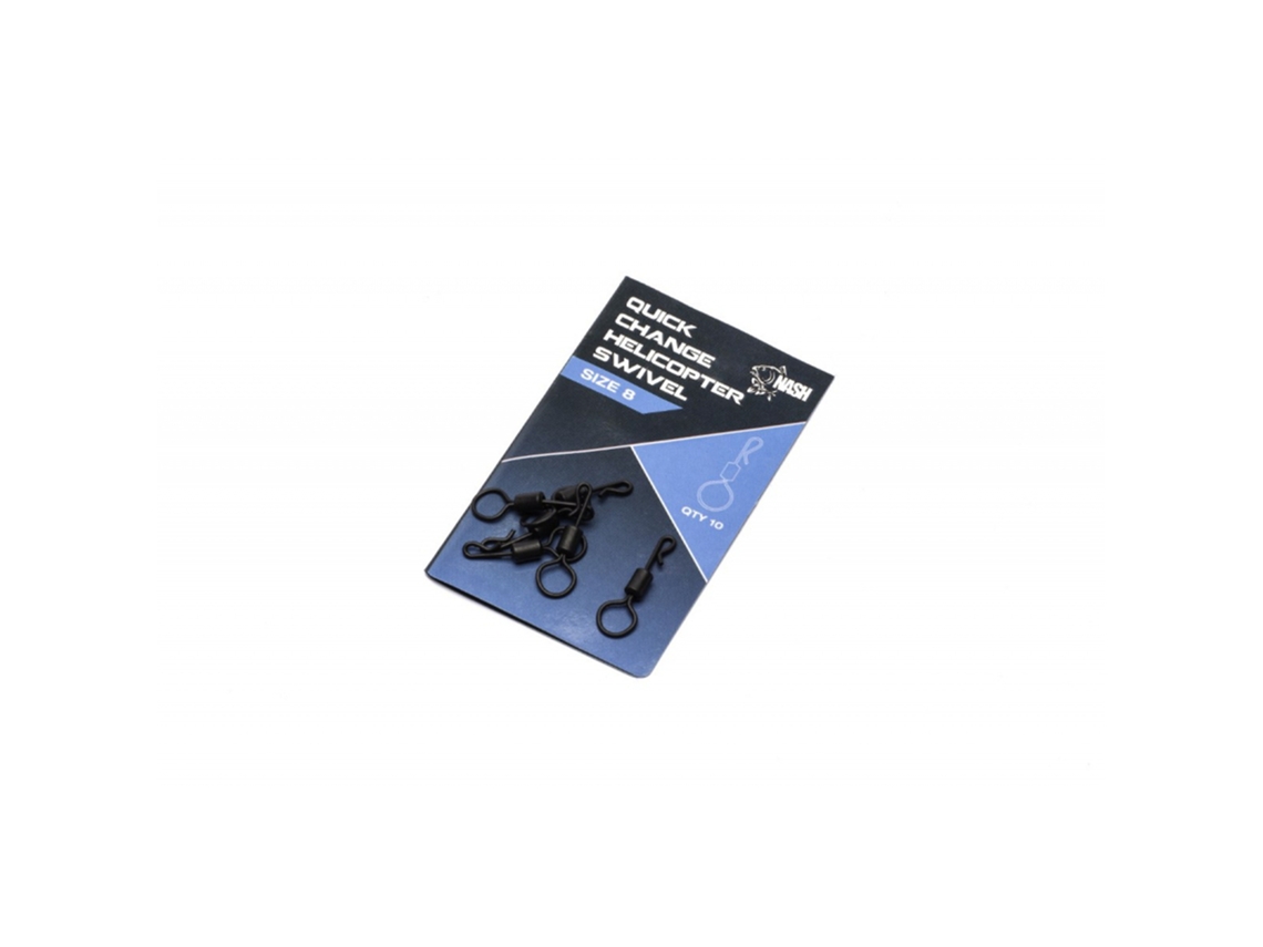 Conjunto de 6 tornéis NASH TT quick change helicopter