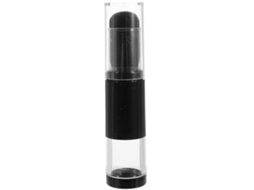 Pincel Para Base, Pincel Para Blush De Viagem Com Frasco De Pó Solto Recarregável. Everley891